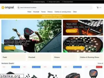 ongoal.co.uk - din padel- och innebandybutik på nätet
