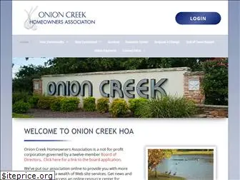 onioncreekhoa.org