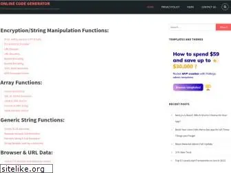 online-code-generator.com