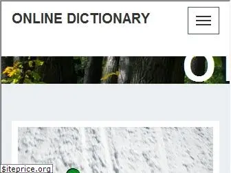 online-dictionary.net