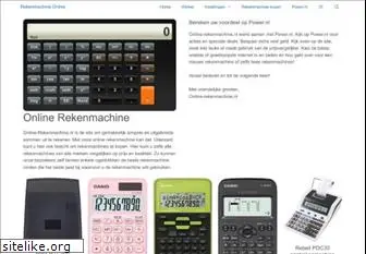 online-rekenmachine.nl