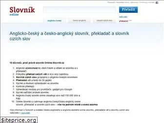 online-slovnik.cz