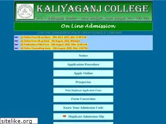 onlineadmissionkaliyaganjcollege.org.in