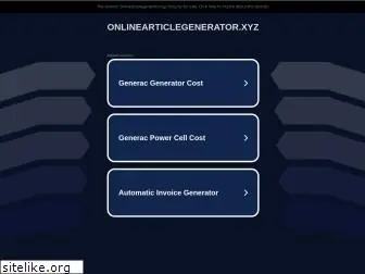 onlinearticlegenerator.xyz