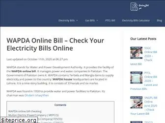 onlinebill.pk