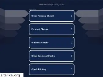 onlinecheckprinting.com