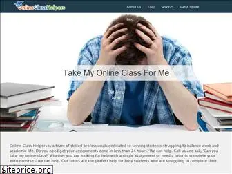 onlineclasshelpers.com