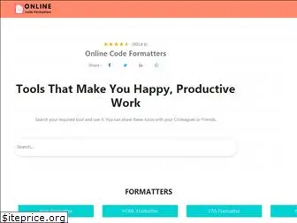 onlinecodeformatters.com