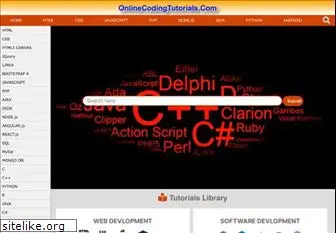 onlinecodingtutorials.com