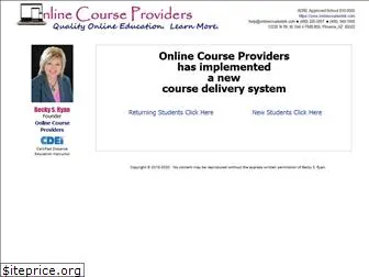 onlinecourseproviders.com