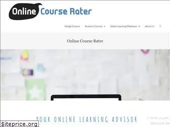 onlinecourserater.com