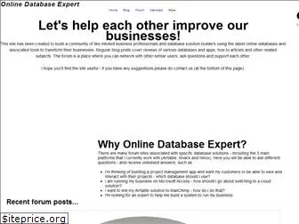 onlinedatabase.expert