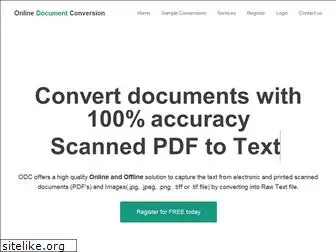 onlinedocumentconversion.com