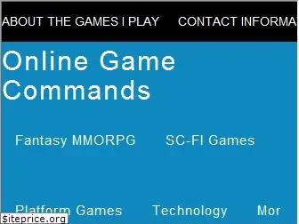 onlinegamecommands.com