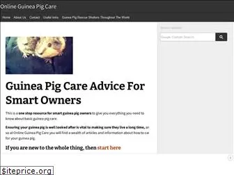 onlineguineapigcare.com