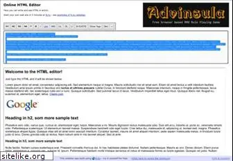 www.onlinehtmleditor.net
