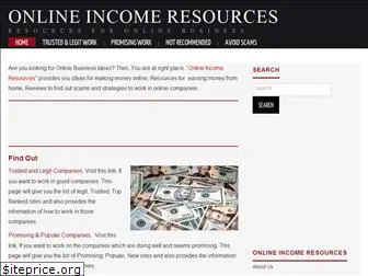 onlineincomeresources.com