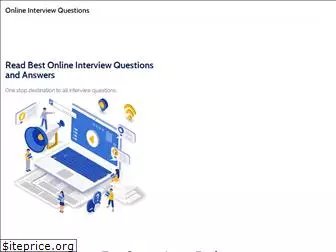 onlineinterviewquestions.com