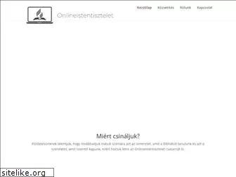 onlineistentisztelet.hu