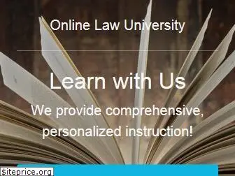 onlinelawuniversity.com