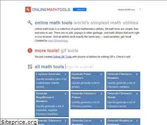 onlinemathtools.com