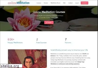 onlinemeditation.org