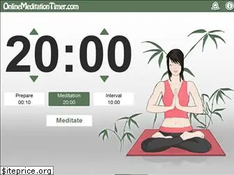 onlinemeditationtimer.com