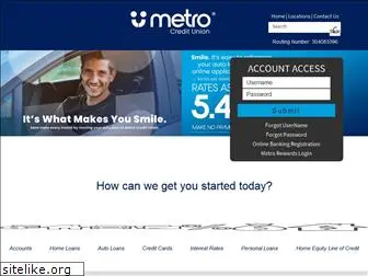 onlinemetrofcu.org