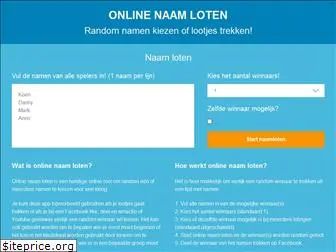 onlinenaamloten.nl