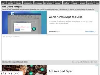 onlinenotepad.net