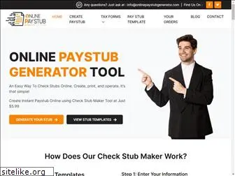 onlinepaystubgenerator.com