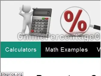 onlinepercentagecalculators.com