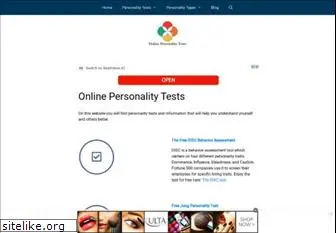 onlinepersonalitytests.org