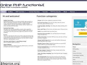 onlinephpfunctions.com