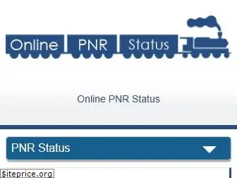 onlinepnrstatus.in