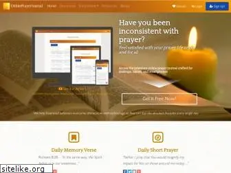 onlineprayerjournal.com