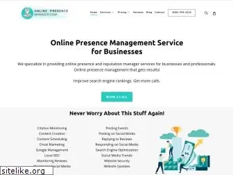 onlinepresencemanager.com