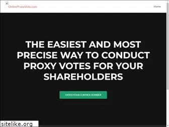 onlineproxyvote.com