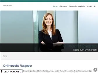 onlinerecht-ratgeber.de