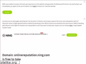 onlinereputation.ning.com