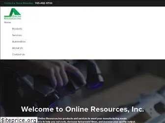 onlineresourcesinc.com