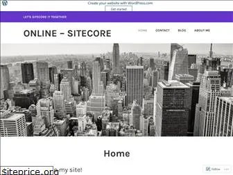 onlinesitecore.wordpress.com