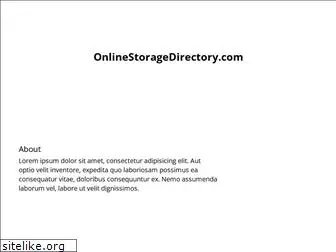 onlinestoragedirectory.com