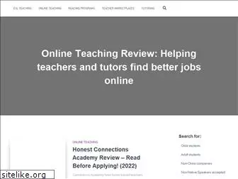 onlineteachingreview.com