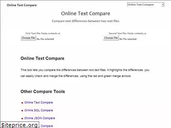 onlinetextcompare.com