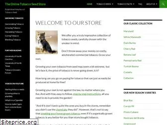 onlinetobaccoseedstore.com