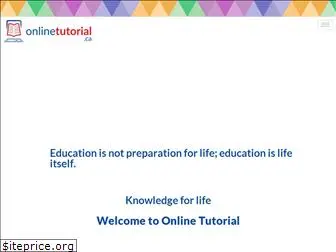 onlinetutorial.ca