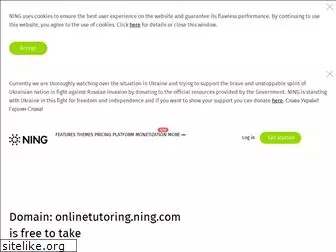 onlinetutoring.ning.com