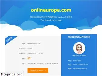 onlineurope.com