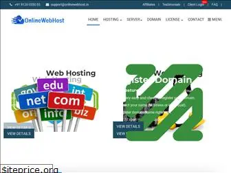 onlinewebhost.in